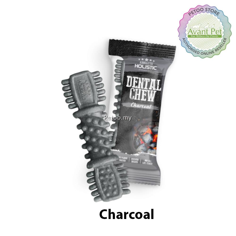 Absolute Charcoal Dental Chew 4" (25g/pc)