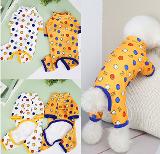Pet Pajamas White smile (L)