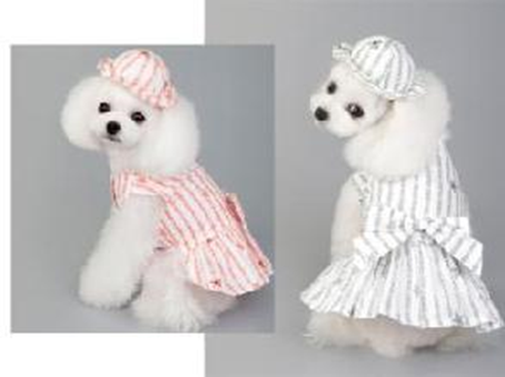 Pet Dress  Gray (XL) F036 