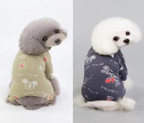 Pet warm cloth Dark Gray (L) F010-2