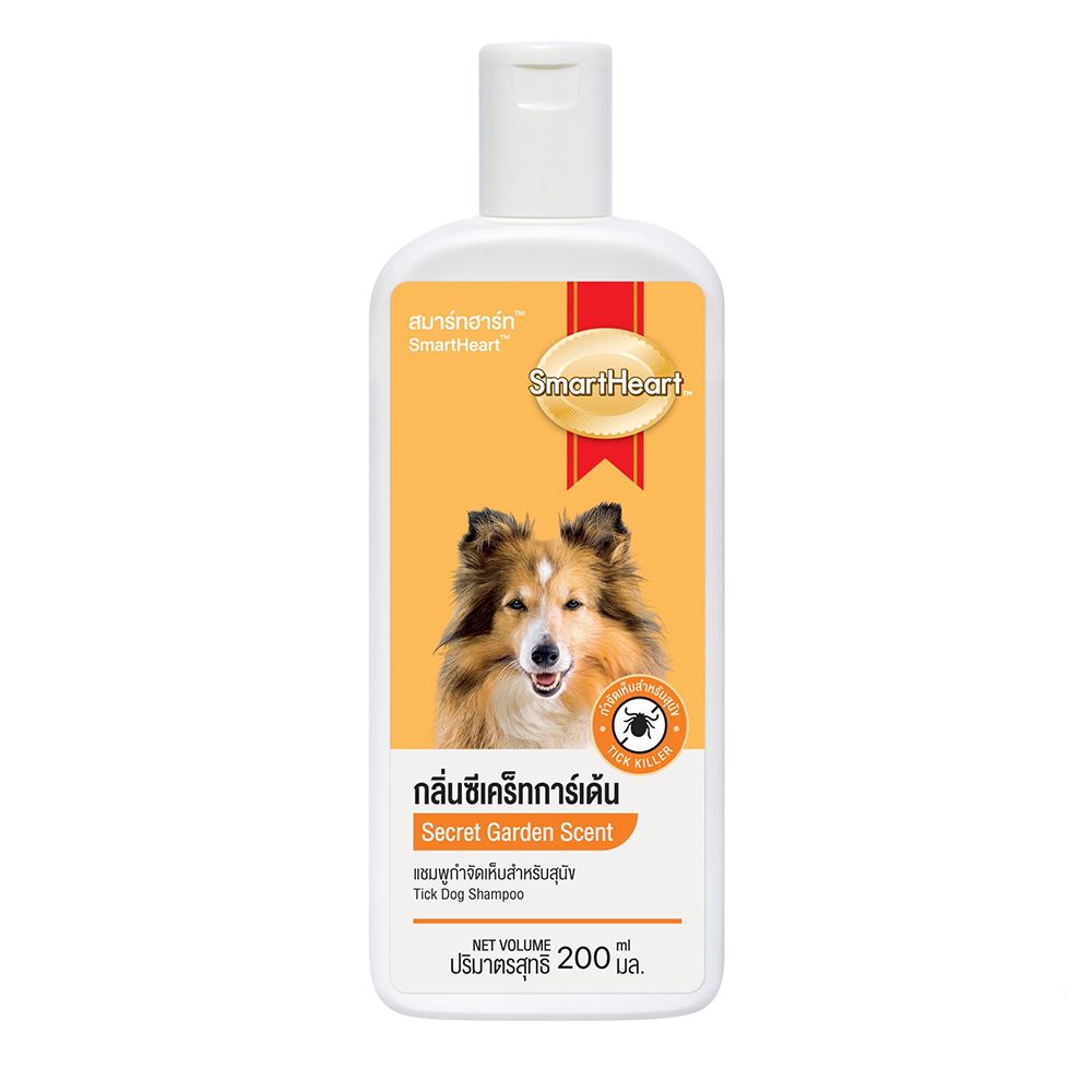 SmartHeart Tick &amp; Flea Secret Garden Dog Shampoo 200ml