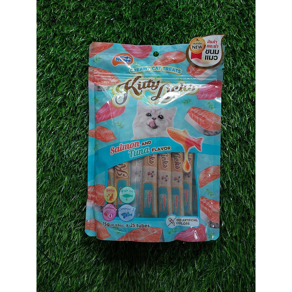 Kitty Licks Novee Salmon and Tuna *4 tubes