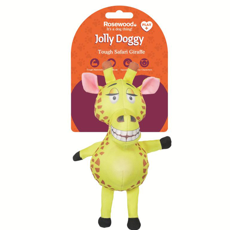 Rosewood Dog Toy Wilderness Giraffe