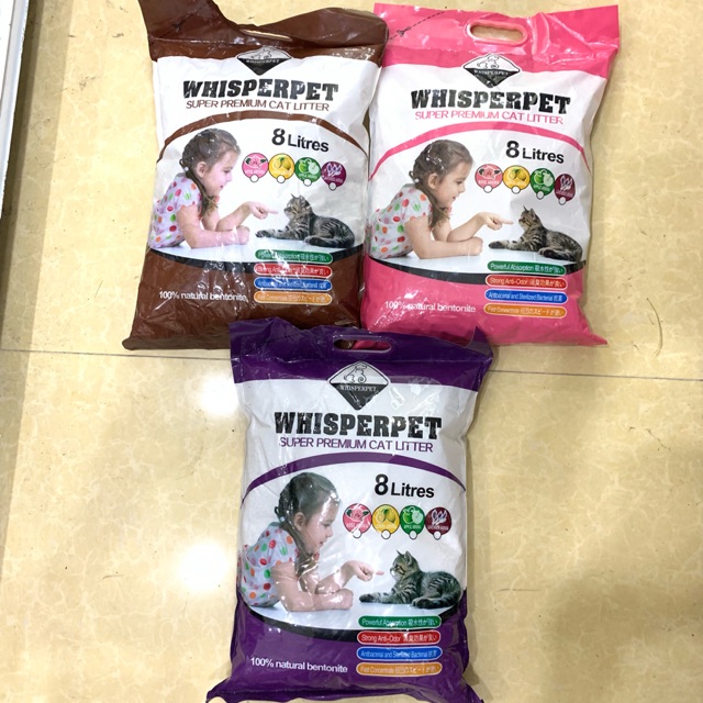 Whisperpet Cat Litter (10Liter)