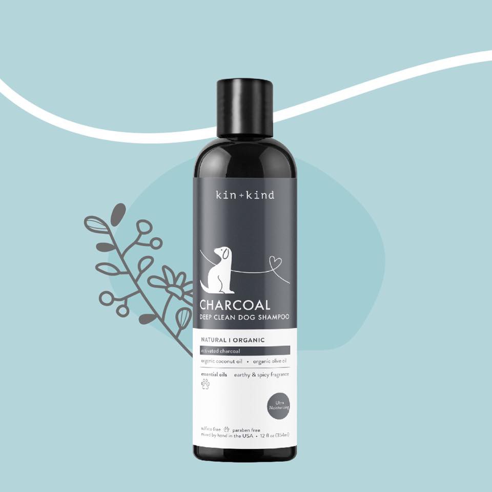 Kin+Kind Charcoal Shampoo (Patchouli) 