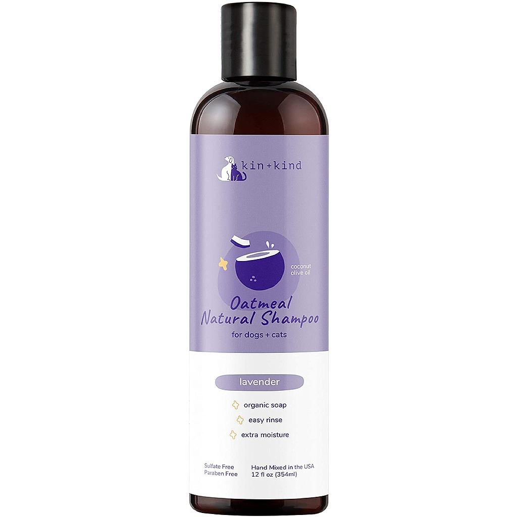 Kin+Kind Oatmeal Shampoo (Lavender) for Dogs &amp; Cats