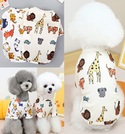 Pet Shirt Lion Pattern(XL)
