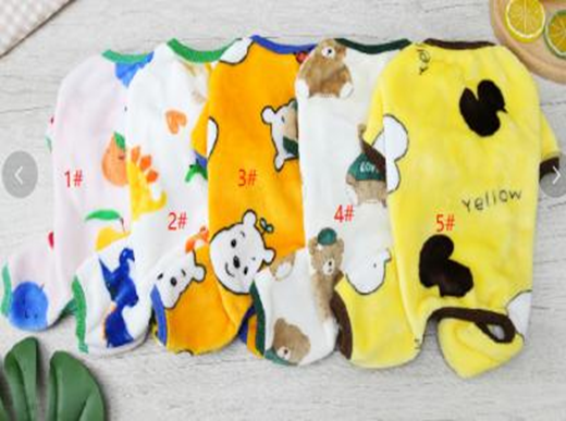 Pet Pajamas Bear (M) CLG24#2